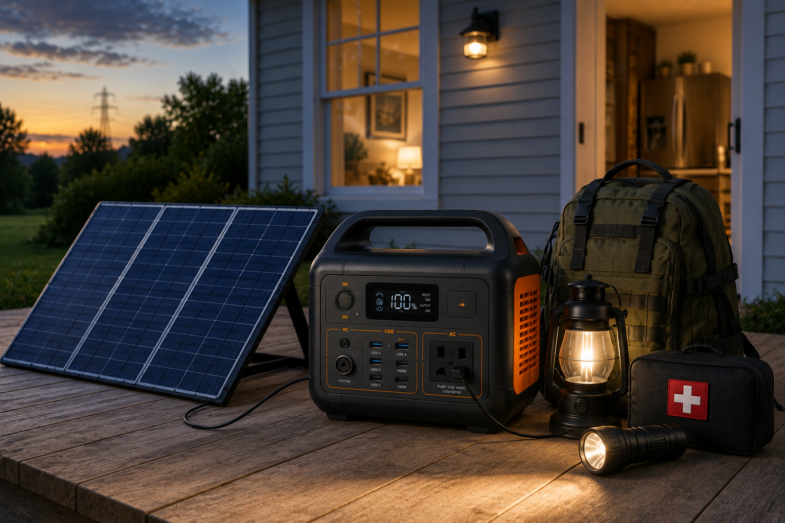 Portable Power Station: Complete Buying Guide Portable power station for camping, home backup, travel, and emergency power needs.